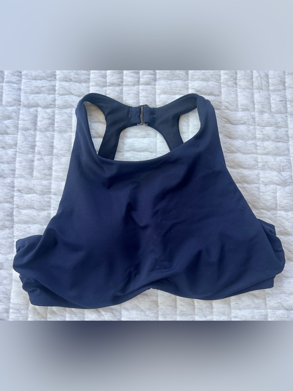 Athleta Navy Bikini Top 34 B/C